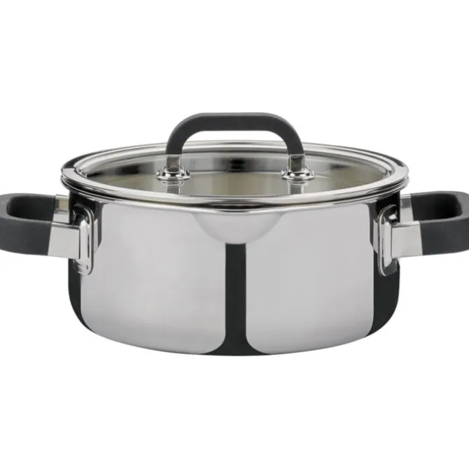 Spring Fusion2+ kookpan met glasdeksel ø 20 cm 2,7 liter rvs