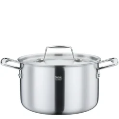 Spring Gourmet pannenset met steelpan rvs 4-delig
