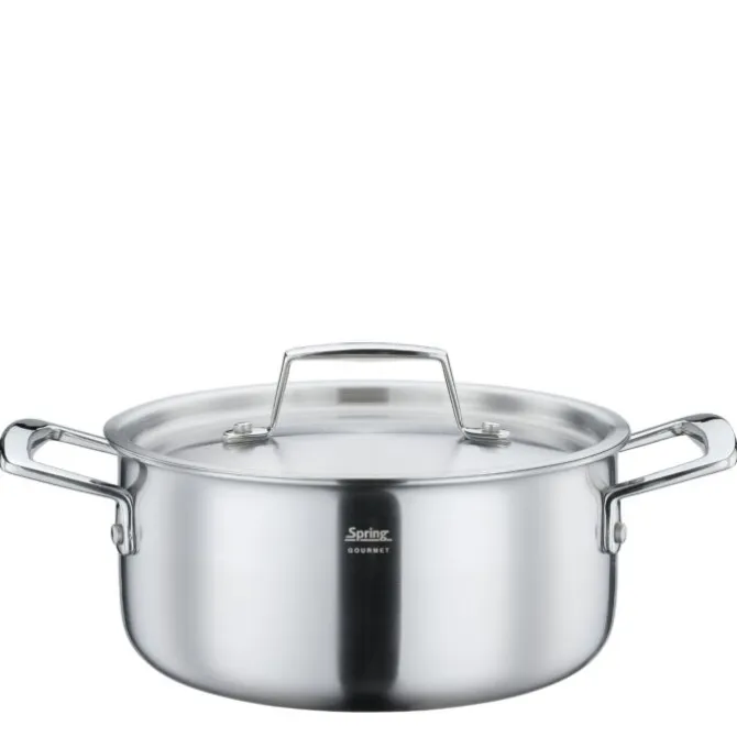 Spring Gourmet pannenset rvs 4-delig