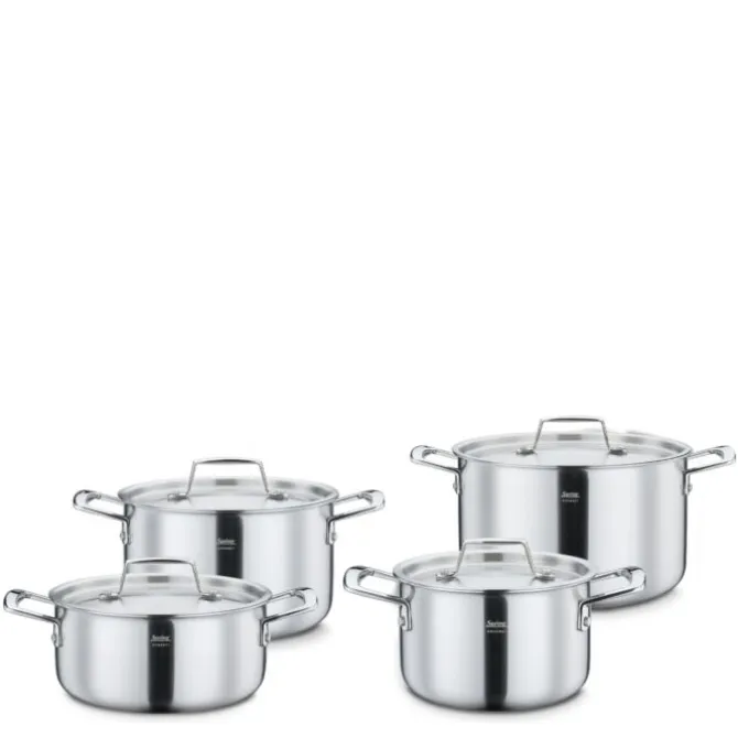Spring Gourmet pannenset rvs 4-delig