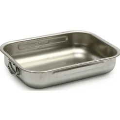 Steel Pan Braadslede 30 x 22 x 5,5 cm rvs