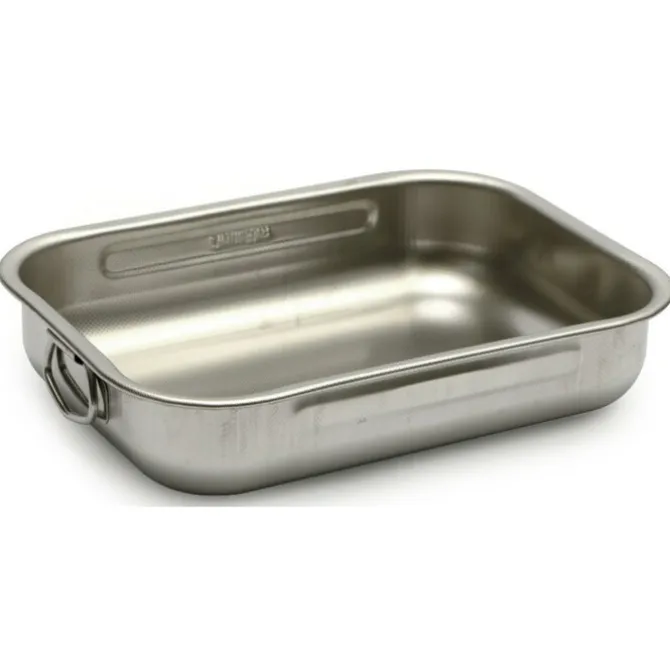Steel Pan Braadslede 30 x 22 x 5,5 cm rvs