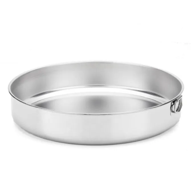 Steel Pan taartvorm ø 24 cm rvs