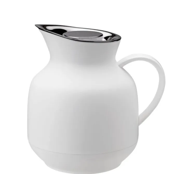 Stelton Amphora Tea thermoskan 1 liter Soft White