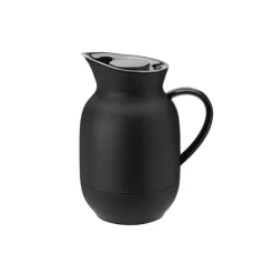 Stelton Amphora thermoskan 1 liter Soft Black