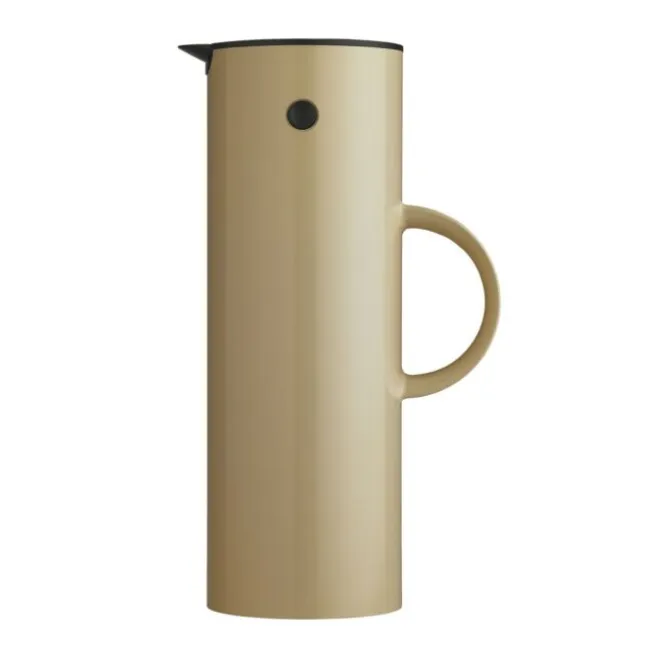 Stelton Classic thermoskan 1 liter kunststof Warm Sand