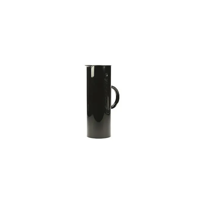 Stelton thermoskan 1 liter glanzend zwart