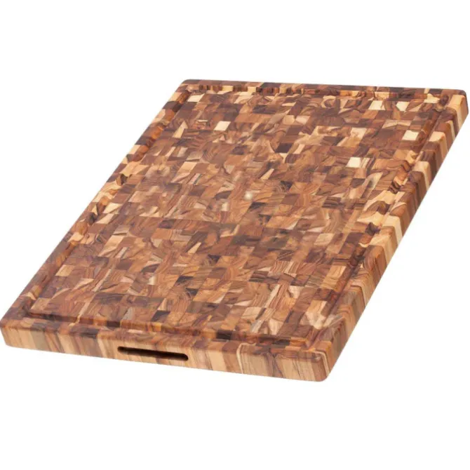 Teakhaus Butcher Block hakblok 61 x 46 cm teakhout
