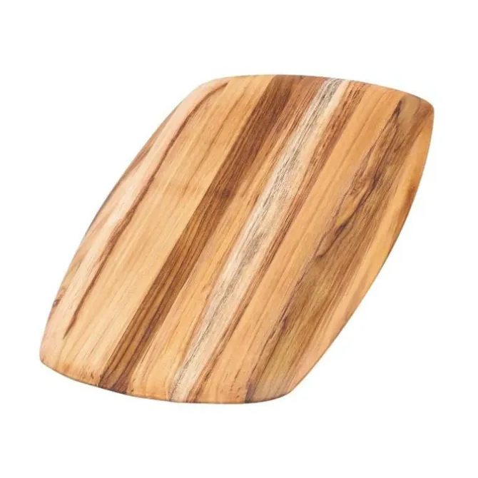 Teakhaus Elegant serveer- en snijplank 40,5 x 28 cm teakhout