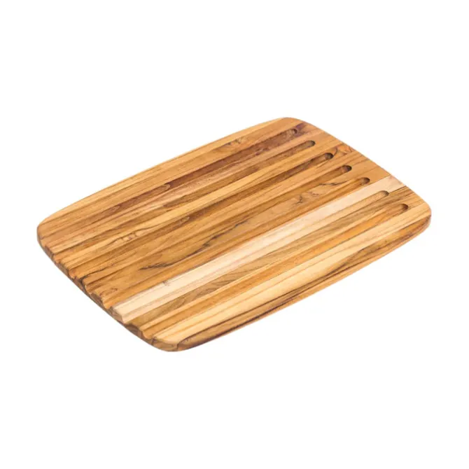 Teakhaus Essential broodsnijplank 40,6 x 28 cm teakhout