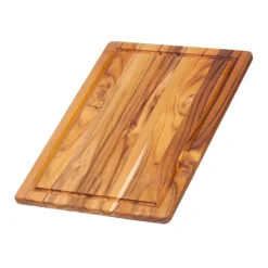 Teakhaus Essential snijplank met sapgeul 40,6 x 28 cm
