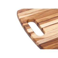 Teakhaus Marine snijplank met handgreep 46 x 36 cm teakhout