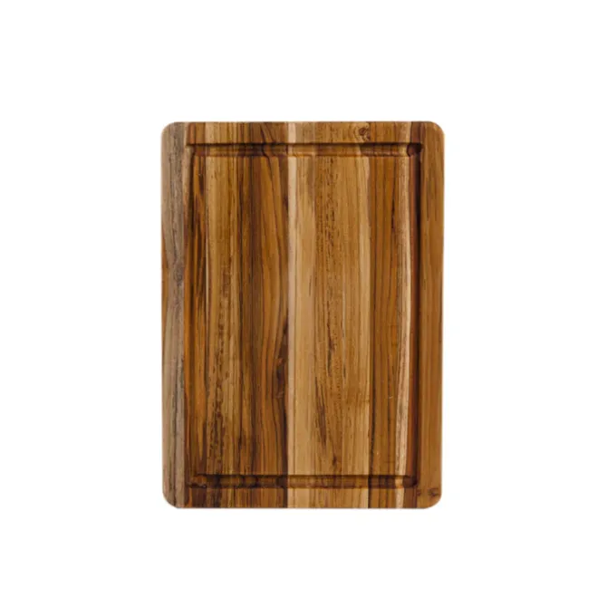 Teakhaus Scandi langshouten snijplank 36 x 26 cm teakhout