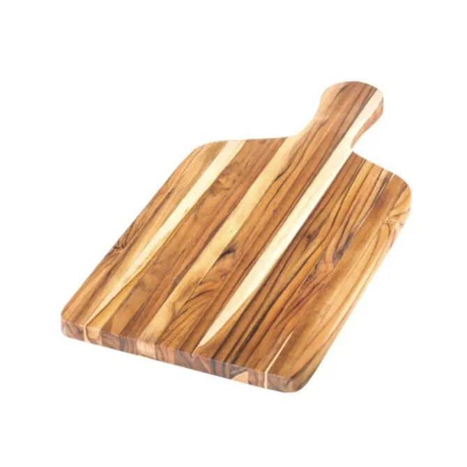 Teakhaus serveerplank met handgreep 51 x 26 x 2 cm