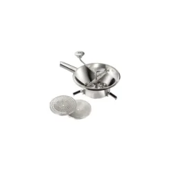 Tellier passeerzeef met 3 schijven ø 24 cm rvs