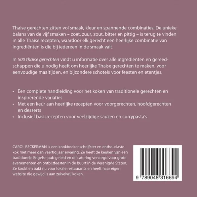 500 thaise gerechten