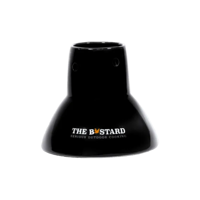 The Bastard Chicken sitter aardewerk zwart