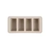 The Original Food Cube mealprepbak 4 x 250 ml silicone Sand