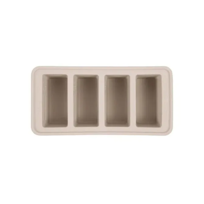 The Original Food Cube mealprepbak 4 x 250 ml silicone Sand