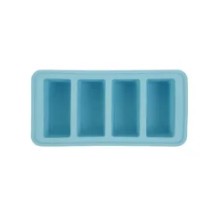 The Original Food Cube mealprepbak 4 x 250 ml silicone Blue