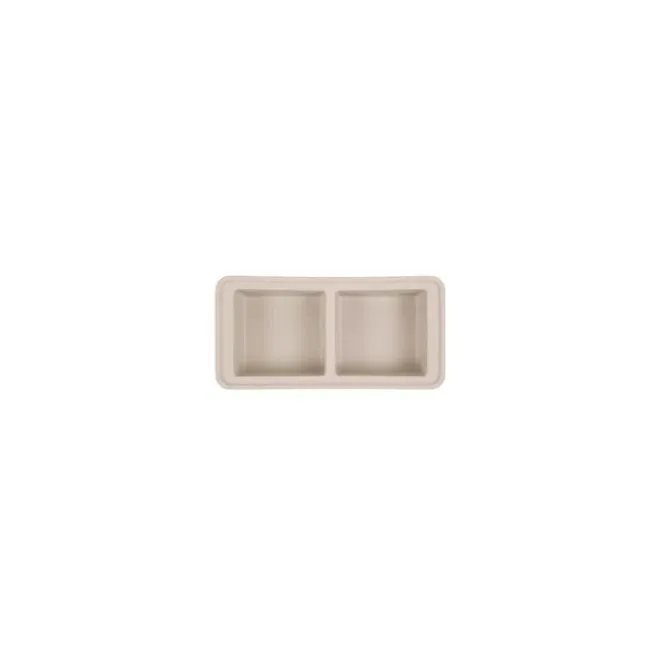 The Original Food Cube mealprepbak 2 x 500 ml silicone Sand