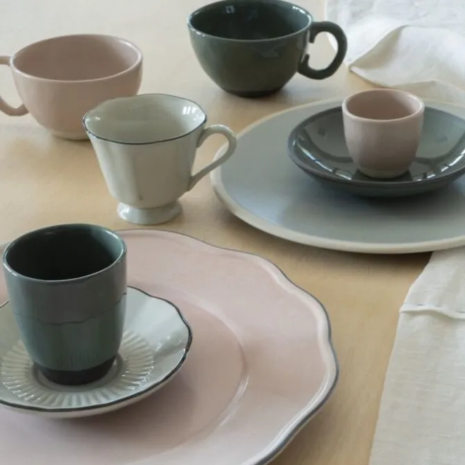 The Table Atelier cappuccinokop 220 ml keramiek thyme