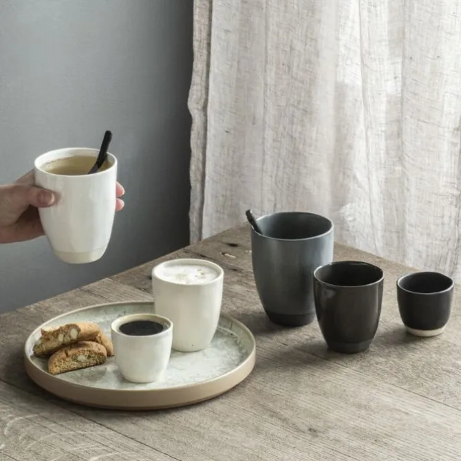 The Table Atelier espressokop 65 ml keramiek black olive