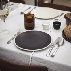 The Table Atelier ontbijtbord ø 20 cm Black Pepper