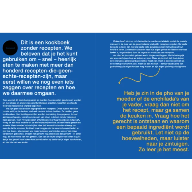 Thuis koken - Of: hoe ik ben gestopt me druk te maken om recepten