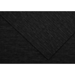 Tiseco Arbin placemat 45 x 33 cm kunstleer zwart