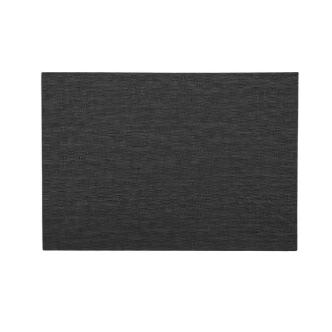 Tiseco Arbin placemat 45 x 33 cm kunstleer dark grey