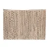 Tiseco Aster placemat 30 x 45 cm waterhyacint wit