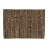 Tiseco Aster placemat 30 x 45 cm waterhyacint zwart