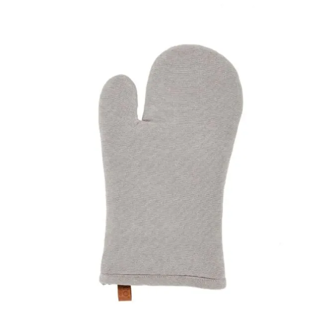 Tiseco Havana ovenwant 18 x 32 cm katoen light grey