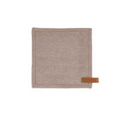 Tiseco Havana pannenlap 20 x 20 cm katoen pink 2 stuks