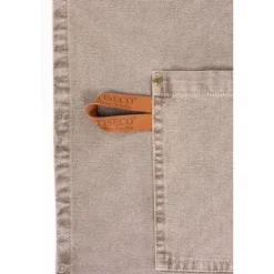 Tiseco Havana schort 70 x 85 cm katoen light grey