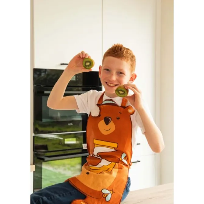 Tiseco Honey kinderschort 40 x 67 cm katoen