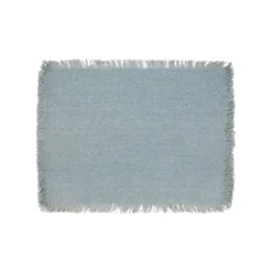 Tiseco Mayaha placemat 30 x 40 cm blauw