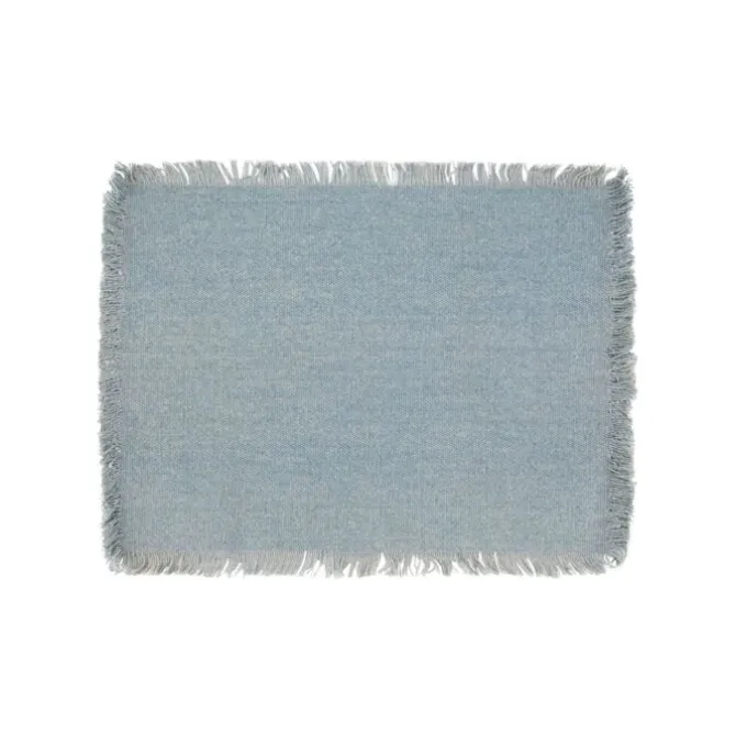 Tiseco Mayaha placemat 30 x 40 cm blauw