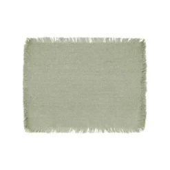 Tiseco Mayaha placemat 30 x 40 cm groen