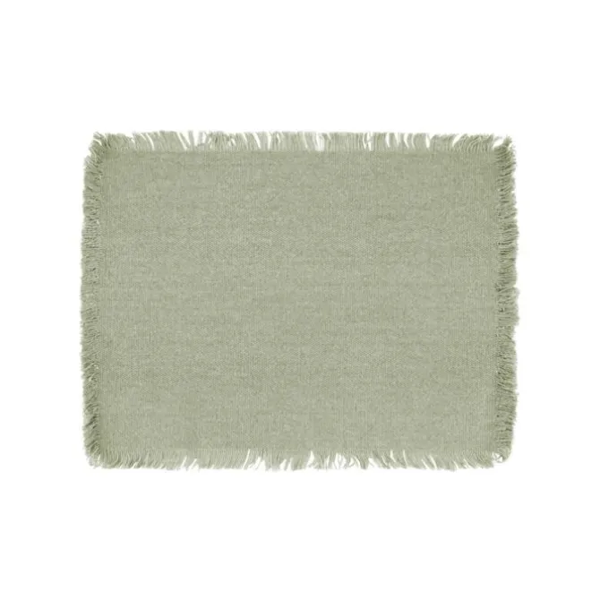 Tiseco Mayaha placemat 30 x 40 cm groen