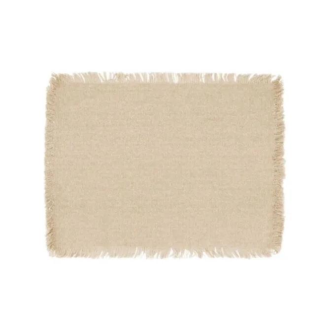 Tiseco Mayaha placemat 30 x 40 cm ivoor