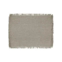 Tiseco Mayaha placemat 30 x 40 cm taupe