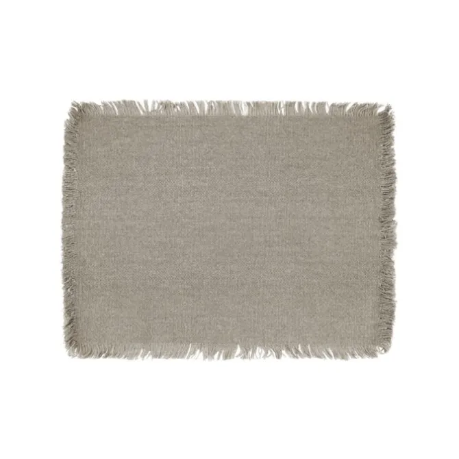 Tiseco Mayaha placemat 30 x 40 cm taupe