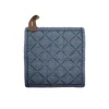 Tiseco Myrna pannenlap 20 x 20 cm katoen blue 2 stuks