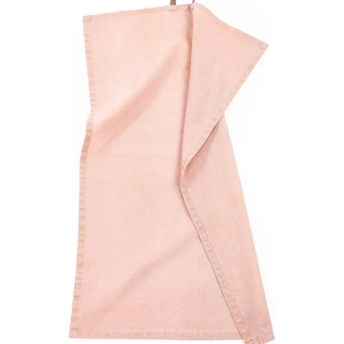 Tiseco Myrna theedoek 50 x 70 cm katoen pink 3 stuks
