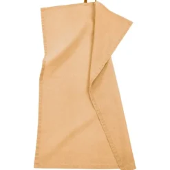 Tiseco Myrna theedoek 50 x 70 cm katoen camel 3 stuks