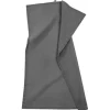 Tiseco Myrna theedoek 50 x 70 cm katoen charcoal 3 stuks
