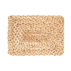 Tiseco placemat 33 x 45 cm jute golden bleach