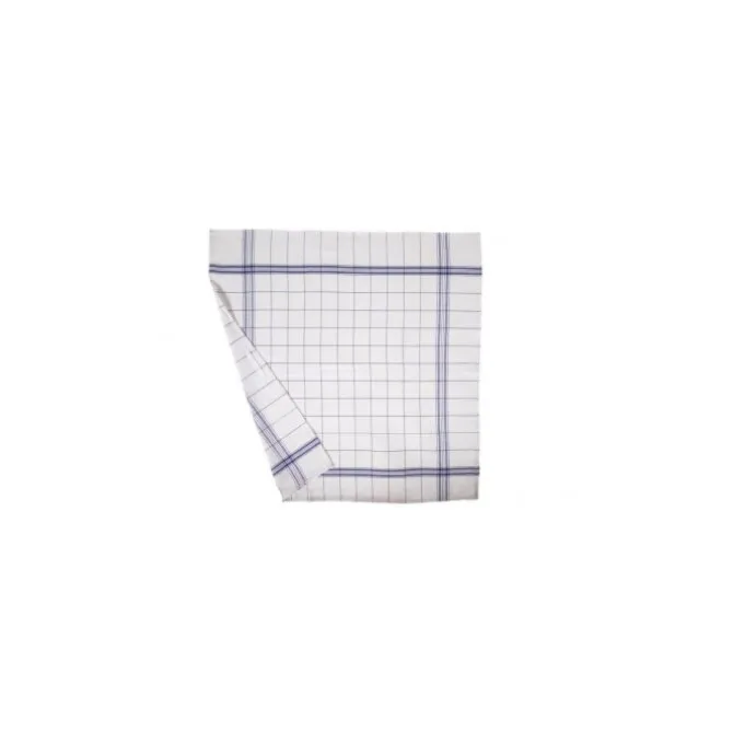 Tiseco Pro Chef theedoek 68 x 68 cm katoen blauw 3 stuks